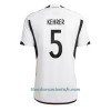 Camiseta de fútbol Alemania Thilo Kehrer 5 Primera Equipación Mundial 2022 - Hombre